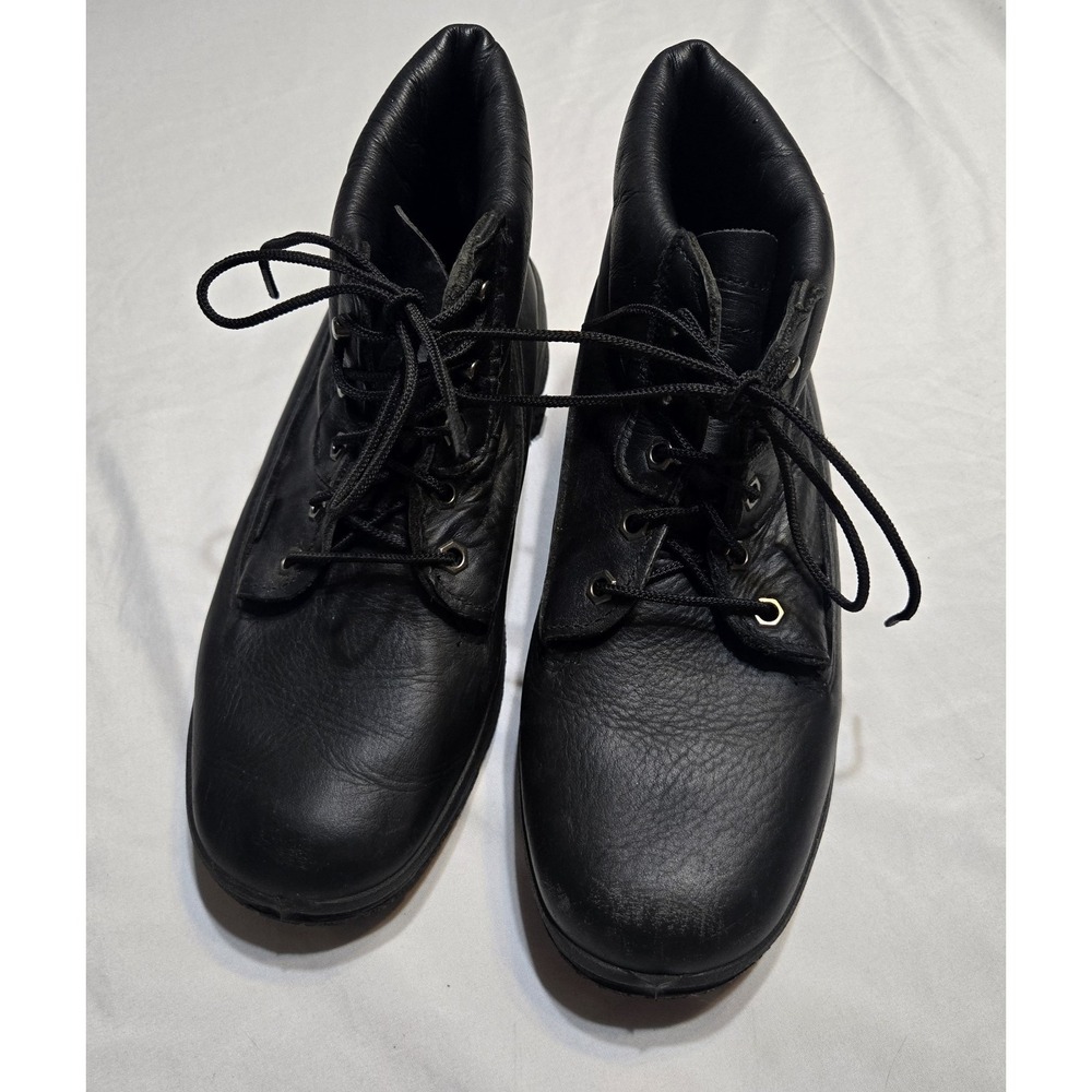 Thorogood Soft Streets Womens 9.5 W Black Insulated Waterproof Postal Boots USA